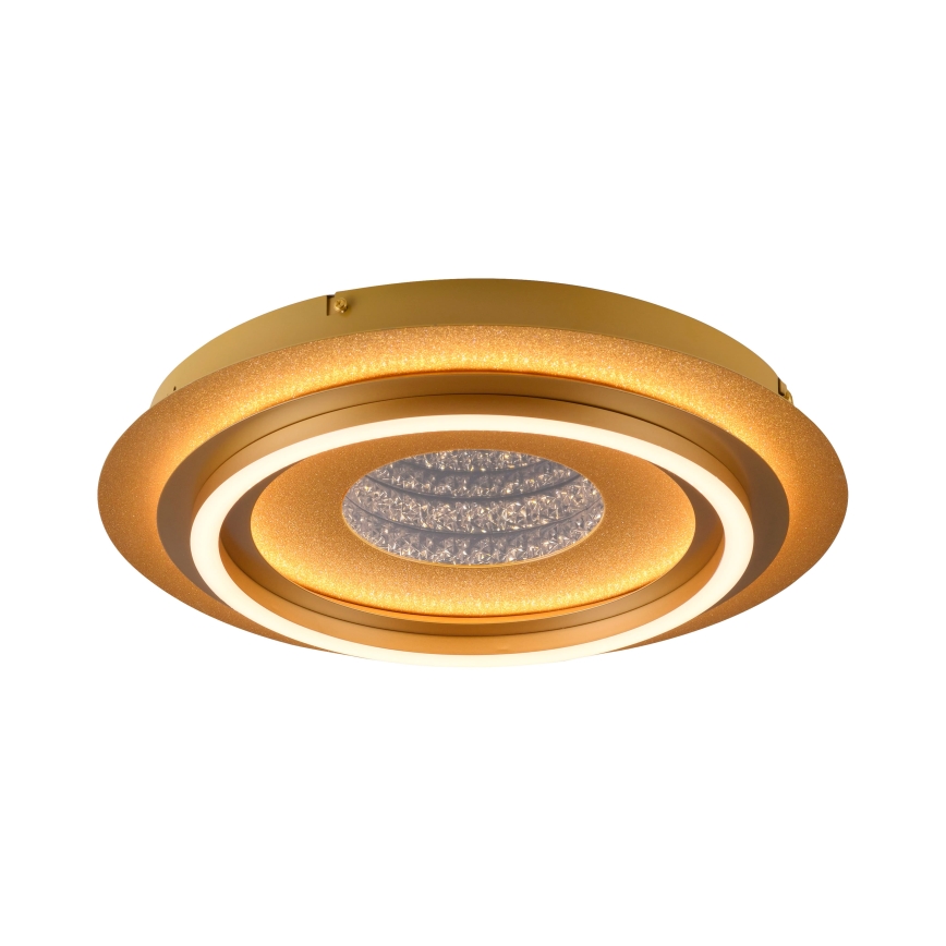 JUST LIGHT. 15089-60 - LED Stropné svietidlo CICHIO LED/36W/230V pr. 40 cm zlaté