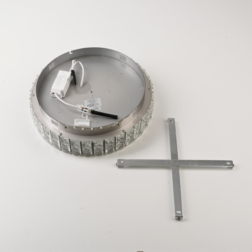 JUST LIGHT. 15092-17 - LED Stropné svietidlo KULUNKA LED/33W/230V pr. 38 cm lesklý chróm