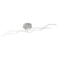 JUST LIGHT. 15126-55 - LED Prisadený luster WAVE LED/29,4W/230V matný chróm