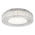 JUST LIGHT. 15221-17 - LED Stropné svietidlo KULUNKA LED/32W/230V pr. 37 cm lesklý chróm