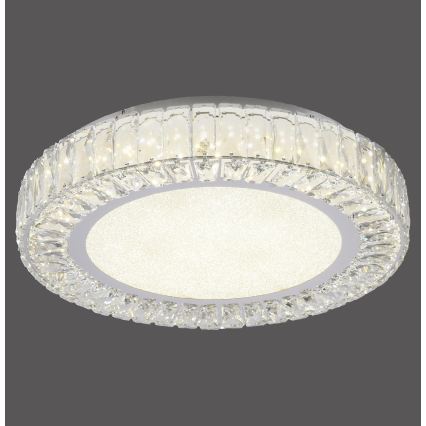 JUST LIGHT. 15222-17 - LED Stropné svietidlo KULUNKA LED/46W/230V pr. 50 cm lesklý chróm