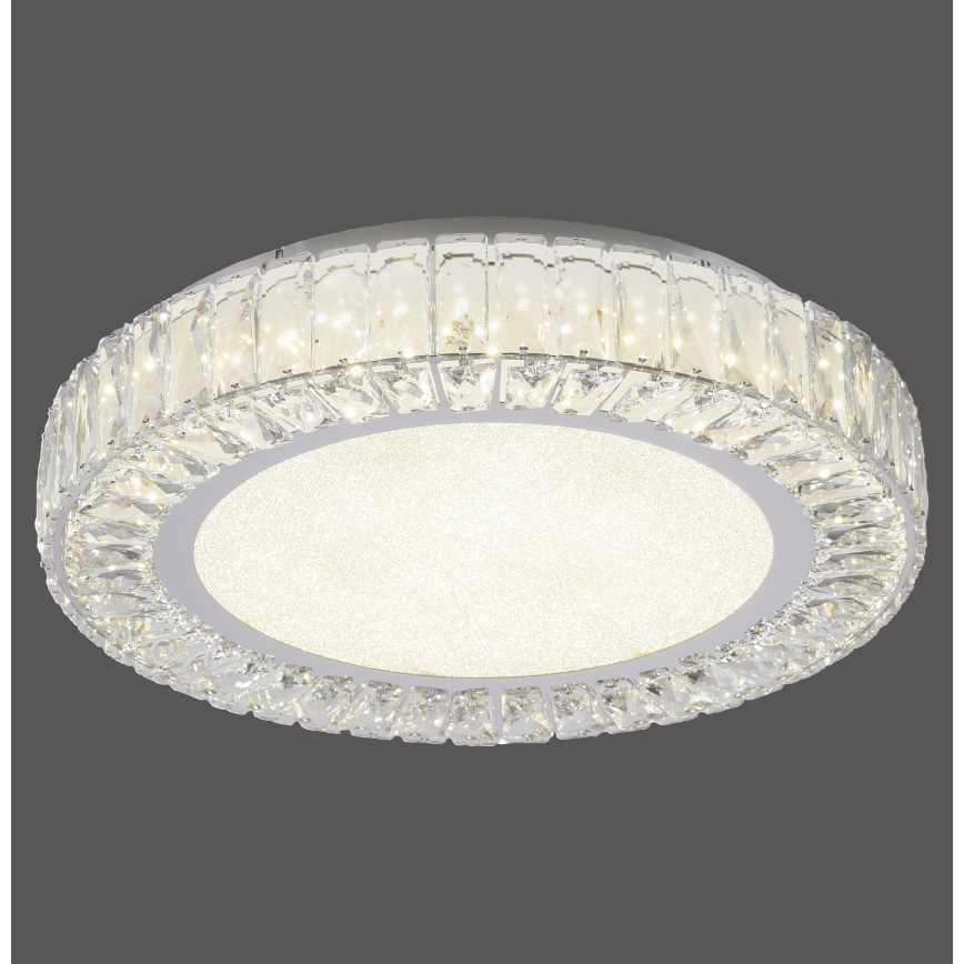 JUST LIGHT. 15222-17 - LED Stropné svietidlo KULUNKA LED/46W/230V pr. 50 cm lesklý chróm