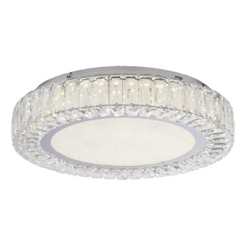 JUST LIGHT. 15222-17 - LED Stropné svietidlo KULUNKA LED/46W/230V pr. 50 cm lesklý chróm