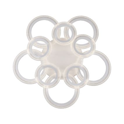 JUST LIGHT. 15268-16 - LED Stropné svietidlo CRYSTALLO LED/48,5W/230V priemer 68,6 cm biela