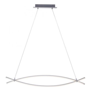 JUST LIGHT. 15382-55 - LED Luster na lanku MAJA 2xLED/8,4W/230V matný chróm