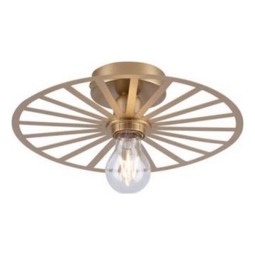 JUST LIGHT. 15635-60 - Stropné svietidlo SPIKE 1xE27/40W/230V pr. 30 cm mosadz