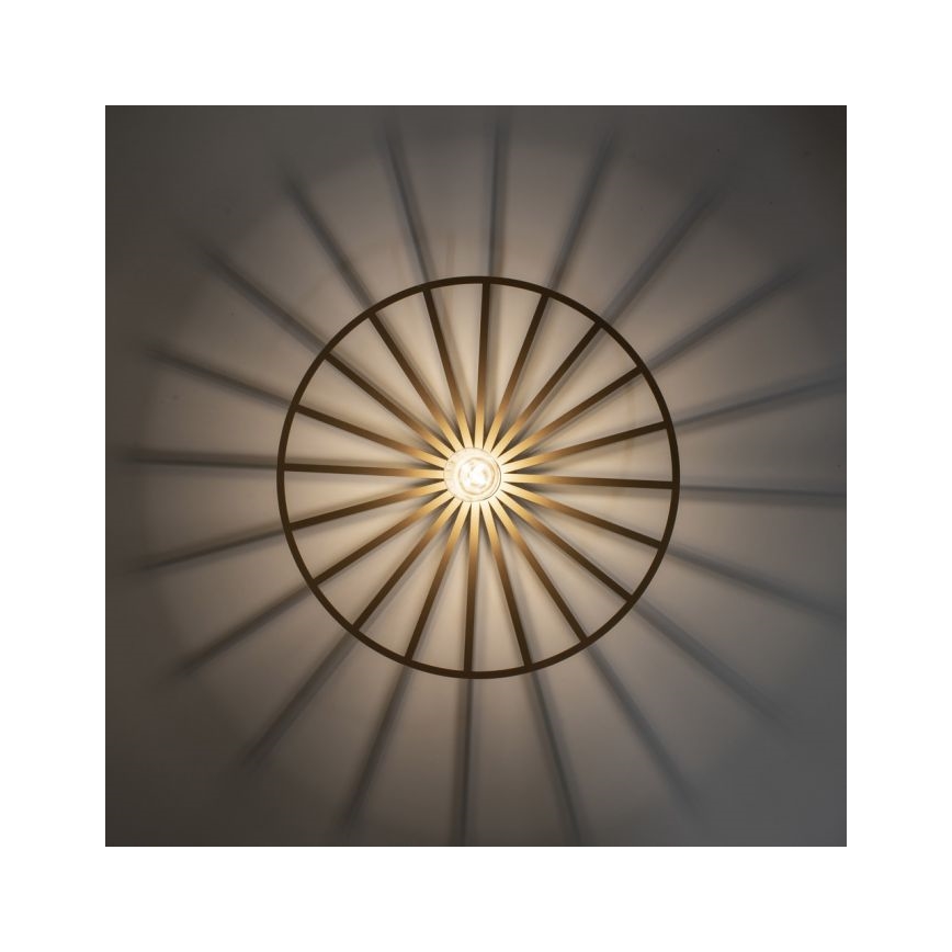 JUST LIGHT. 15636-60 - Stropné svietidlo SPIKE 1xE27/40W/230V pr. 50 cm mosadz
