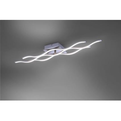 JUST LIGHT. 16266-55 - LED RGB Stmievateľné stropné svietidlo LOLA WAVE LED/30W/230V 2700-5000K + diaľkové ovládanie