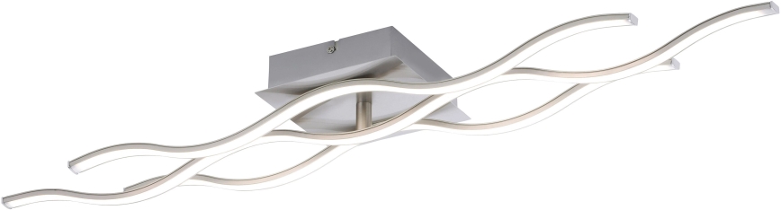 JUST LIGHT. 16266-55 - LED RGB Stmievateľné stropné svietidlo LOLA WAVE LED/30W/230V 2700-5000K + diaľkové ovládanie