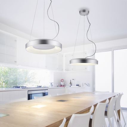 JUST LIGHT. 17075-21 - LED Stmievateľný luster na lanku KETO ANIKA LED/26,5W/230V 2700-5000K + diaľkové ovládanie