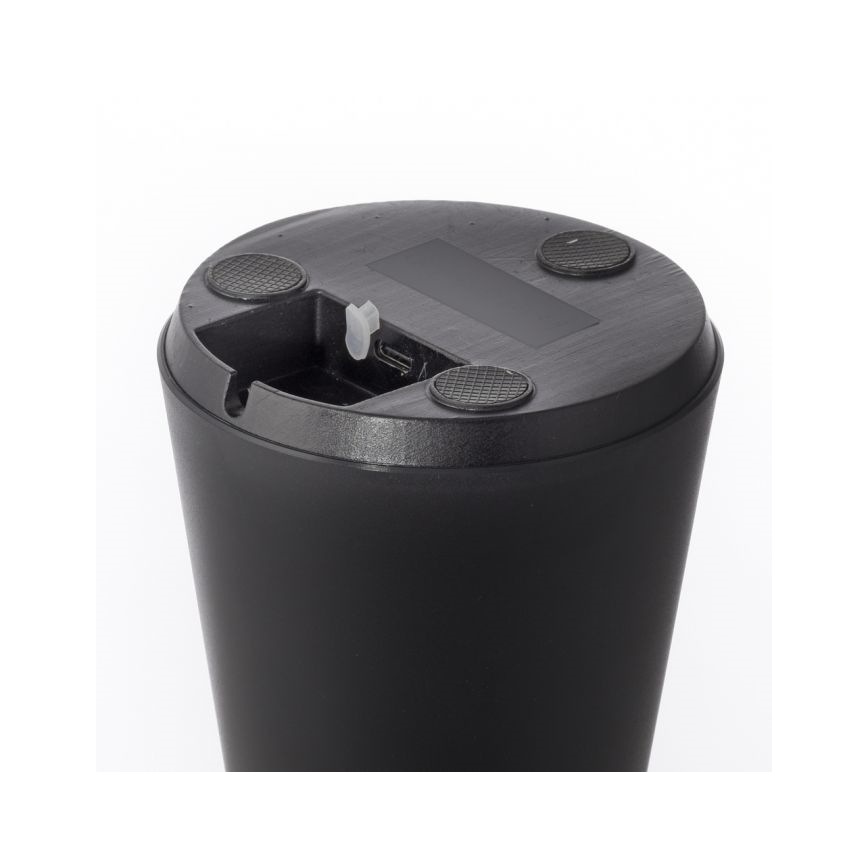 JUST LIGHT. 19260-18 - LED Stmievateľná dotyková vonkajší lampa ABERA LED/3W/3,7V 2000 mAh USB IP54 čierna