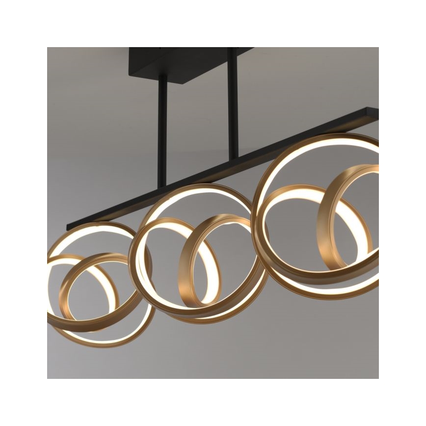 JUST LIGHT. 6245-18 - LED Stmievateľný prisadený luster LOOP 3xLED/11W/230V 2700-5000K + diaľkové ovládanie