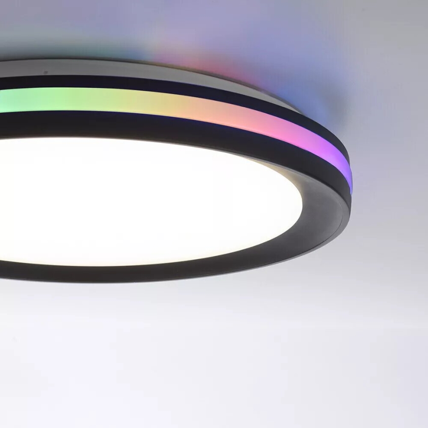 JUST LIGHT. 7509018 - LED RGBW Stmievateľné stropné svietidlo GANGES LED/24W/230V 2700-5000K + diaľkové ovládanie