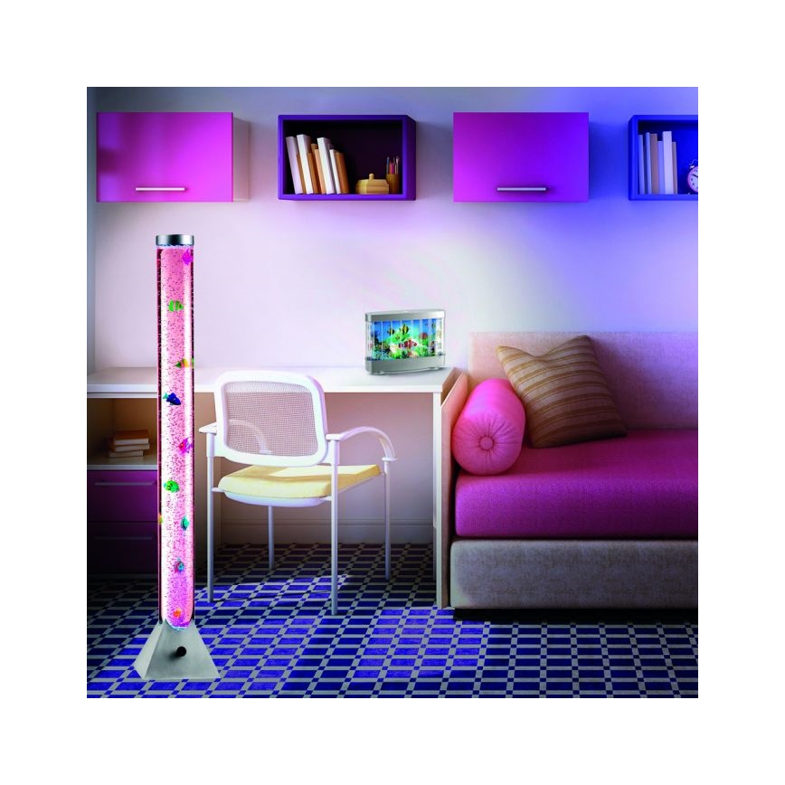 JUST LIGHT. 85106-55 - LED RGB Dekoračná stojacia lampa AVA 12xLED/0,06W/230V