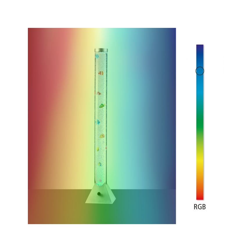 JUST LIGHT. 85106-55 - LED RGB Dekoračná stojacia lampa AVA 12xLED/0,06W/230V