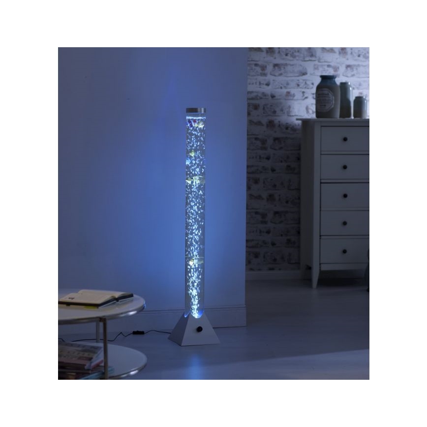 JUST LIGHT. 85106-55 - LED RGB Dekoračná stojacia lampa AVA 12xLED/0,06W/230V