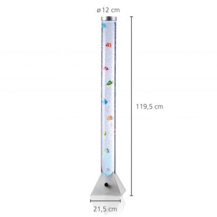 JUST LIGHT. 85106-55 - LED RGB Dekoračná stojacia lampa AVA 12xLED/0,06W/230V