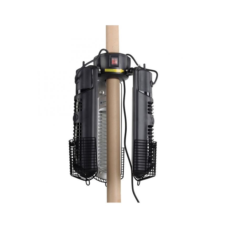 JUST LIGHT. 99513-18 - Vonkajšie vykurovacie teleso GLOW 3x650W/1300W/2000W/230V IP34