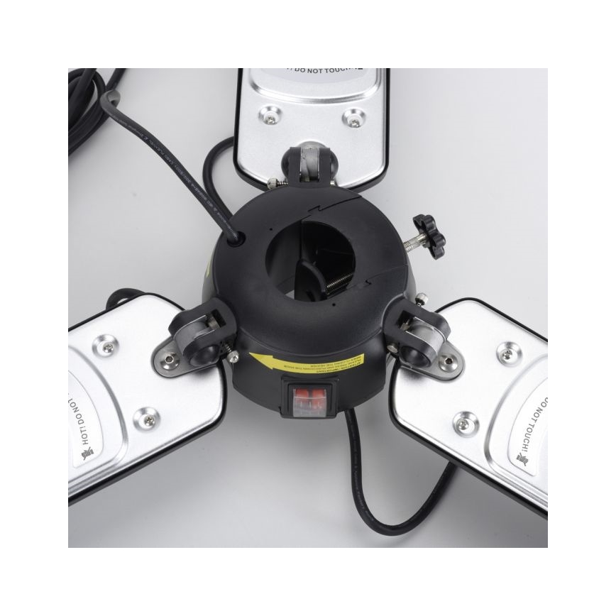 JUST LIGHT. 99513-18 - Vonkajšie vykurovacie teleso GLOW 3x650W/1300W/2000W/230V IP34