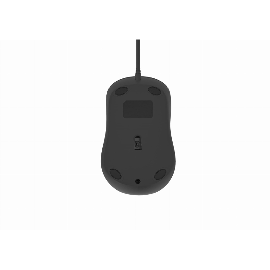 Káblová myš 1200 DPI USB-C čierna