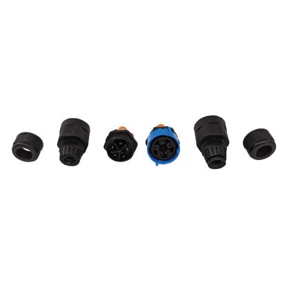 Káblová spojka CTL 250V/16A IP68 5x2,5 mm²