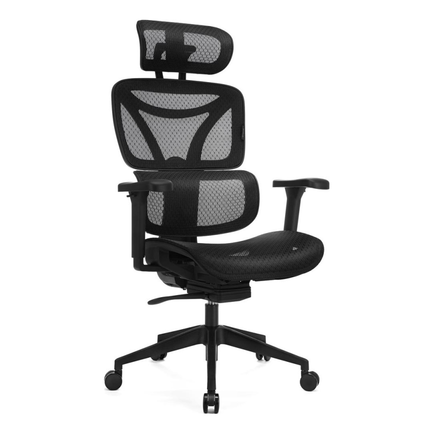 Kancelárska ergonomická stolička LEVANO čierna