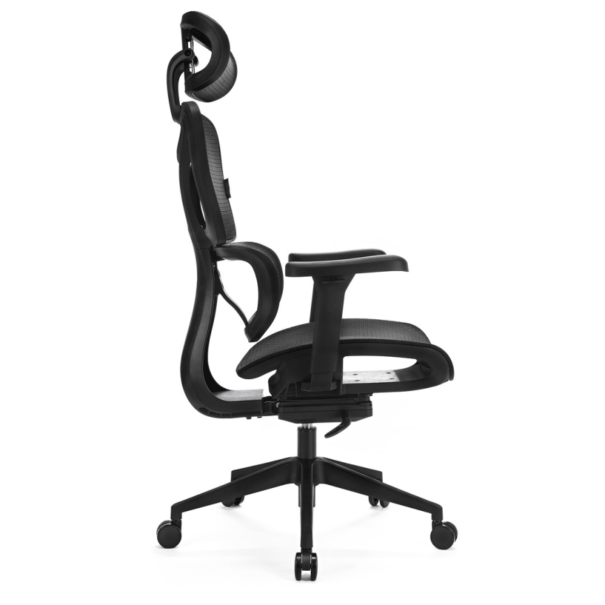 Kancelárska ergonomická stolička LEVANO čierna