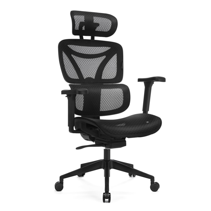 Kancelárska ergonomická stolička LEVANO čierna