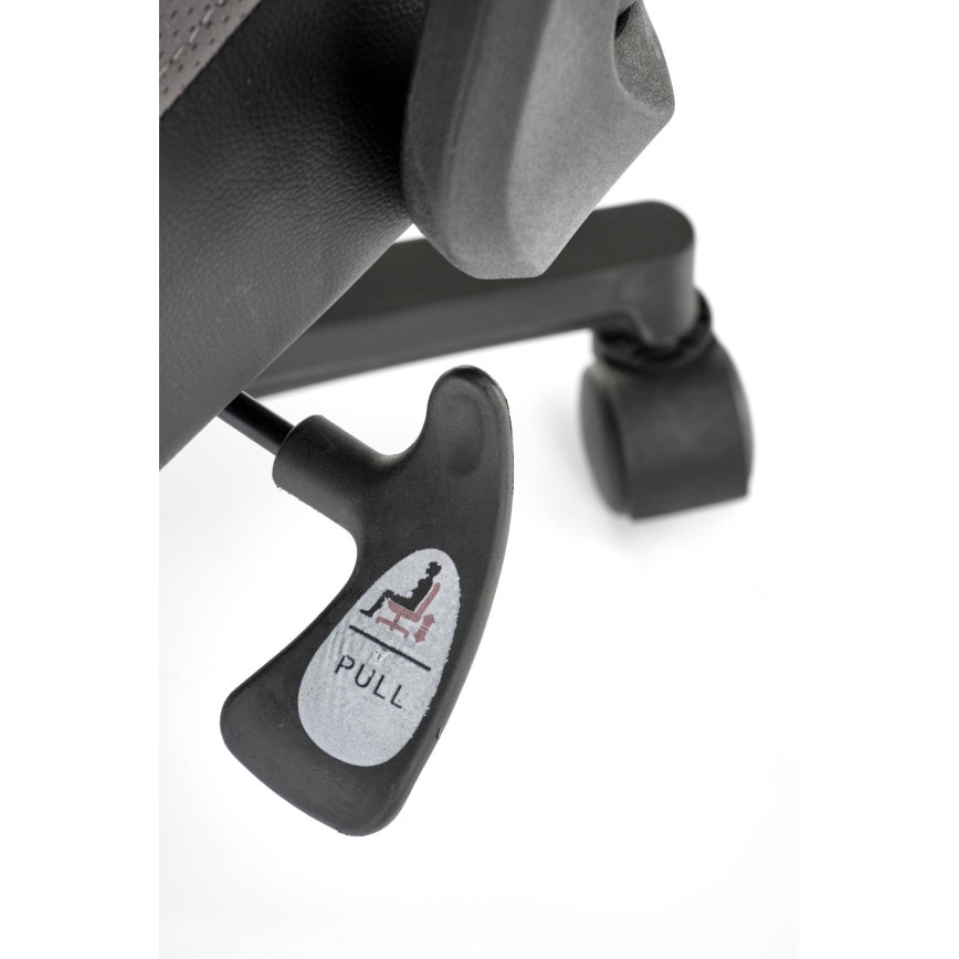 Kancelárska stolička HIRU sivá/čierna