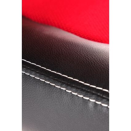 Kancelárska stolička KENU čierna/červená