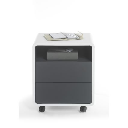 Kancelársky kontajner TEO biela/antracit