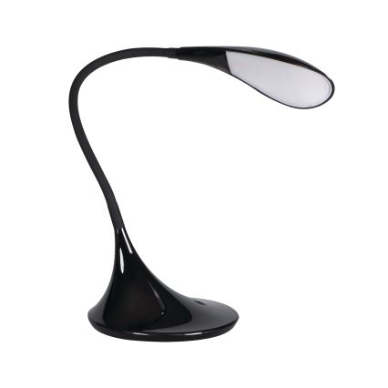 LED Stmievateľná flexibilná stolná lampa FRANCO LED/6,8W/230V čierna