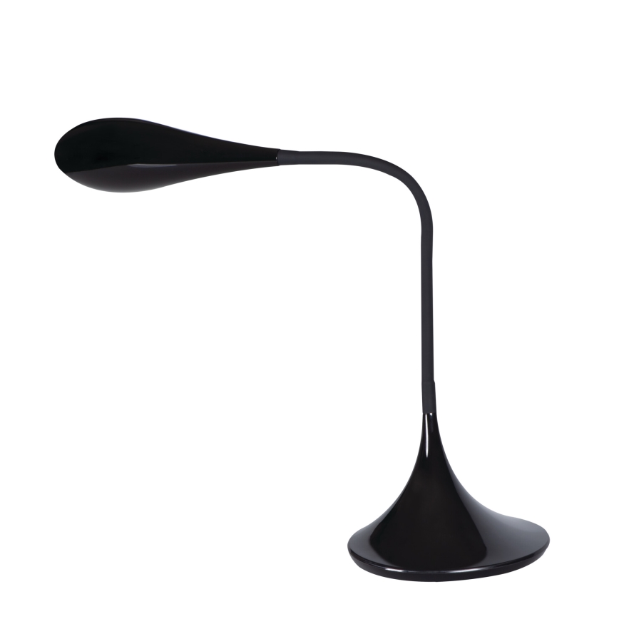 LED Stmievateľná flexibilná stolná lampa FRANCO LED/6,8W/230V čierna