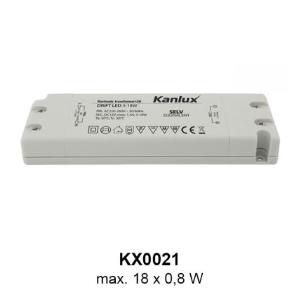 Kanlux 23100 - LED orientačné svietidlo SOLA 1xLED/0,8W/12V