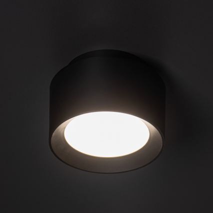 LED bodové svietidlo SONOR LED/12W/230V 3000/4000/5700K + LED/1,5W 2200K pr. 14 cm čierna
