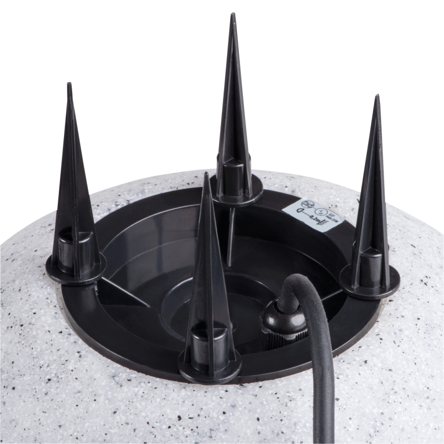 Vonkajšia lampa STONO 1xE27/15W/230V priemer 20 cm IP65