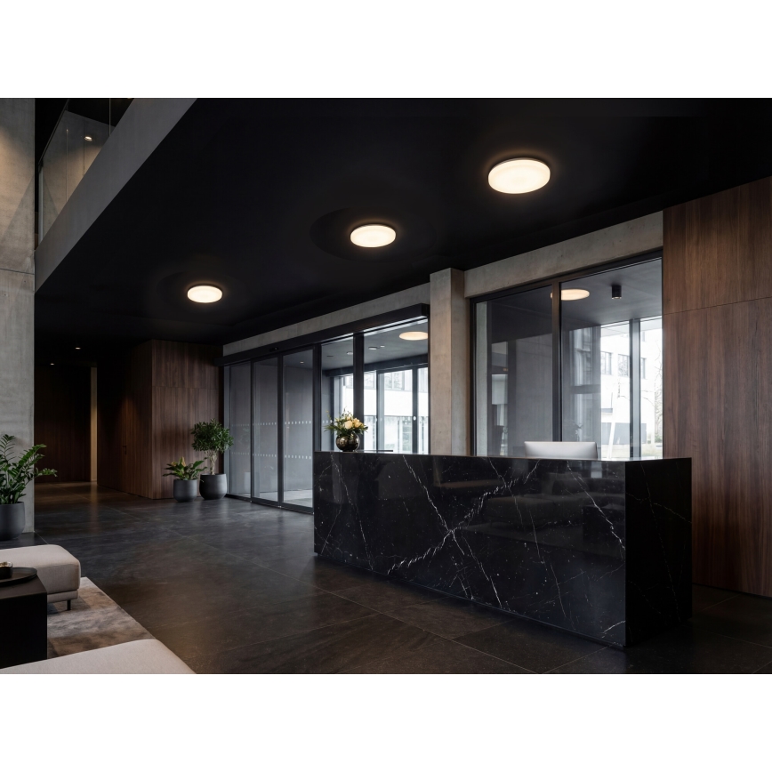 LED stropné svietidlo VARSO LED/22/30W/230V 3000/4000/6500K pr. 33 cm IP54