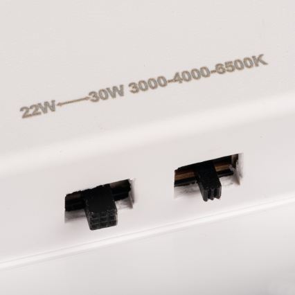 LED stropné svietidlo VARSO LED/22/30W/230V 3000/4000/6500K pr. 33 cm IP54