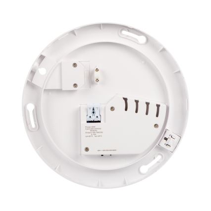 LED stropné svietidlo VARSO LED/22/30W/230V 3000/4000/6500K pr. 33 cm IP54