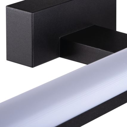 LED Kúpeľňové osvetlenie zrkadla ASTEN LED/8W/230V IP44 čierna