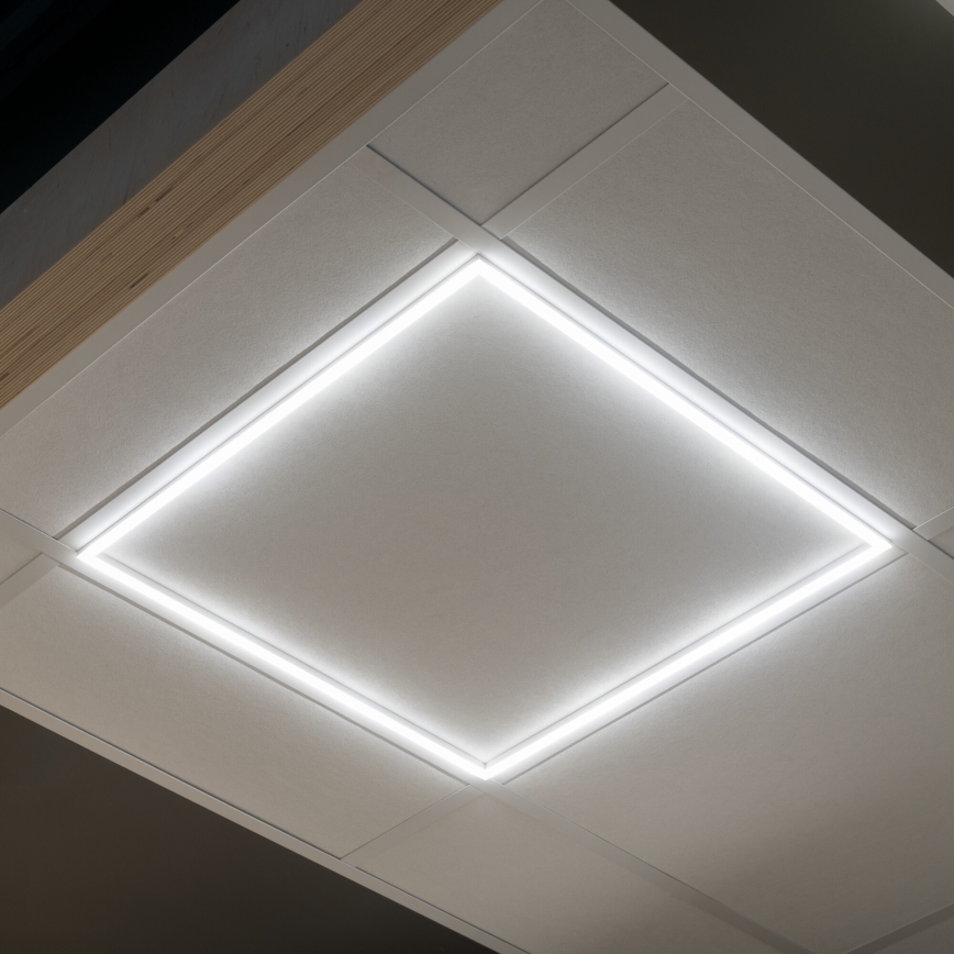 LED Podhľadový rám AVAR LED/32W/230V 3000/4000/6500K 59x59 cm