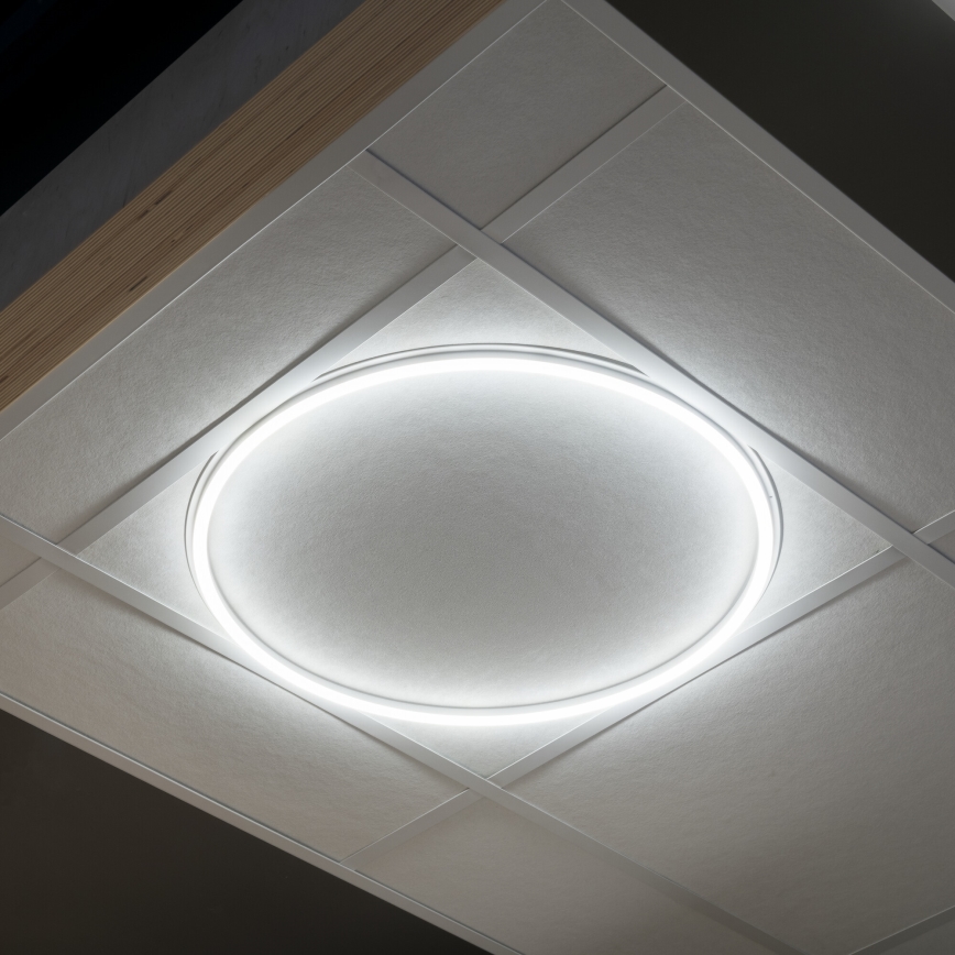 LED Podhľadový rám AVAR LED/40W/230V 4000K pr. 59 cm