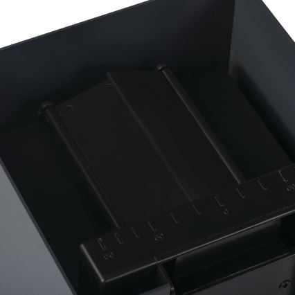 LED solárne nástenné svietidlo so snímačom REKA LED/3W/3,7V 1800 mAh 3000/4000/6500K IP65 čierne