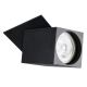 Podhľadové bodové svietidlo CHIRO 1xGU10/35W/230V čierna