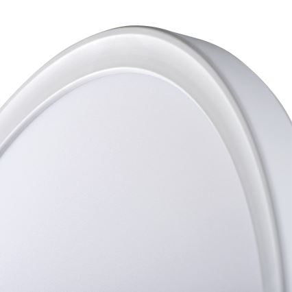 LED Kúpeľňové stropné svietidlo AZPO LED/18,5W/230V pr. 29 cm IP54 biela