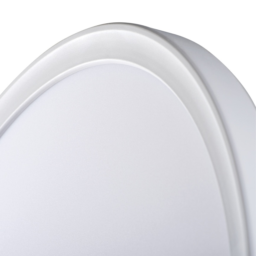 LED Kúpeľňové stropné svietidlo AZPO LED/18,5W/230V pr. 29 cm IP54 biela