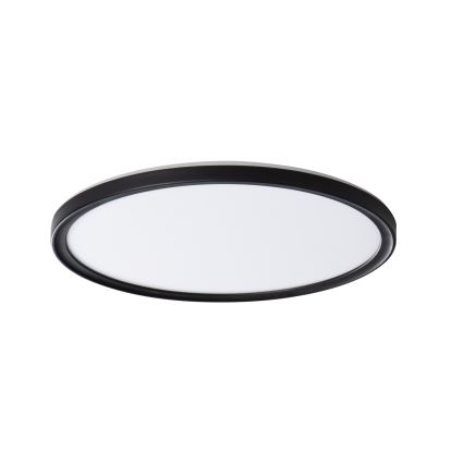 LED Kúpeľňové stropné svietidlo AZPO LED/18,5W/230V pr. 29 cm IP54 čierna