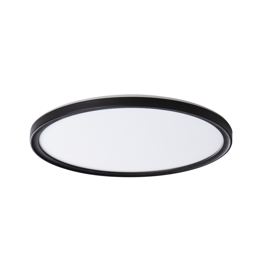 LED Kúpeľňové stropné svietidlo AZPO LED/18,5W/230V pr. 29 cm IP54 čierna