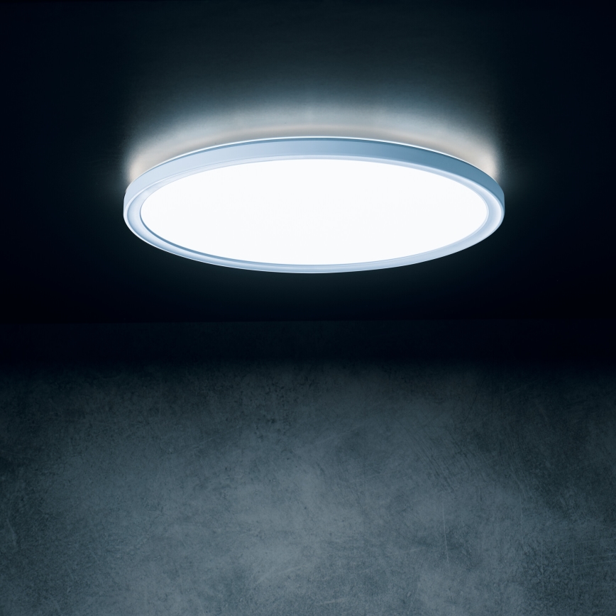 LED stropné svietidlo AZPO LED/22W/230V 3000/4000/6000K pr. 42 cm IP54 biele
