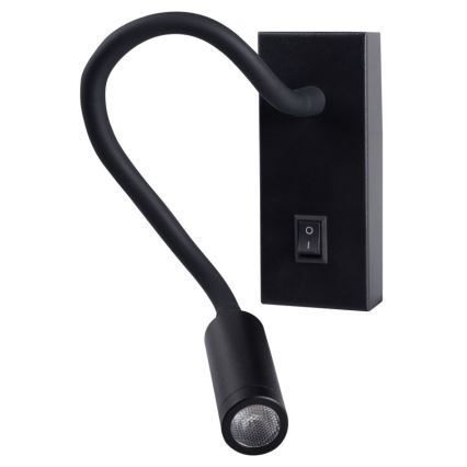 LED Flexibilná lampička TONIL LED/2,7W/230V čierna